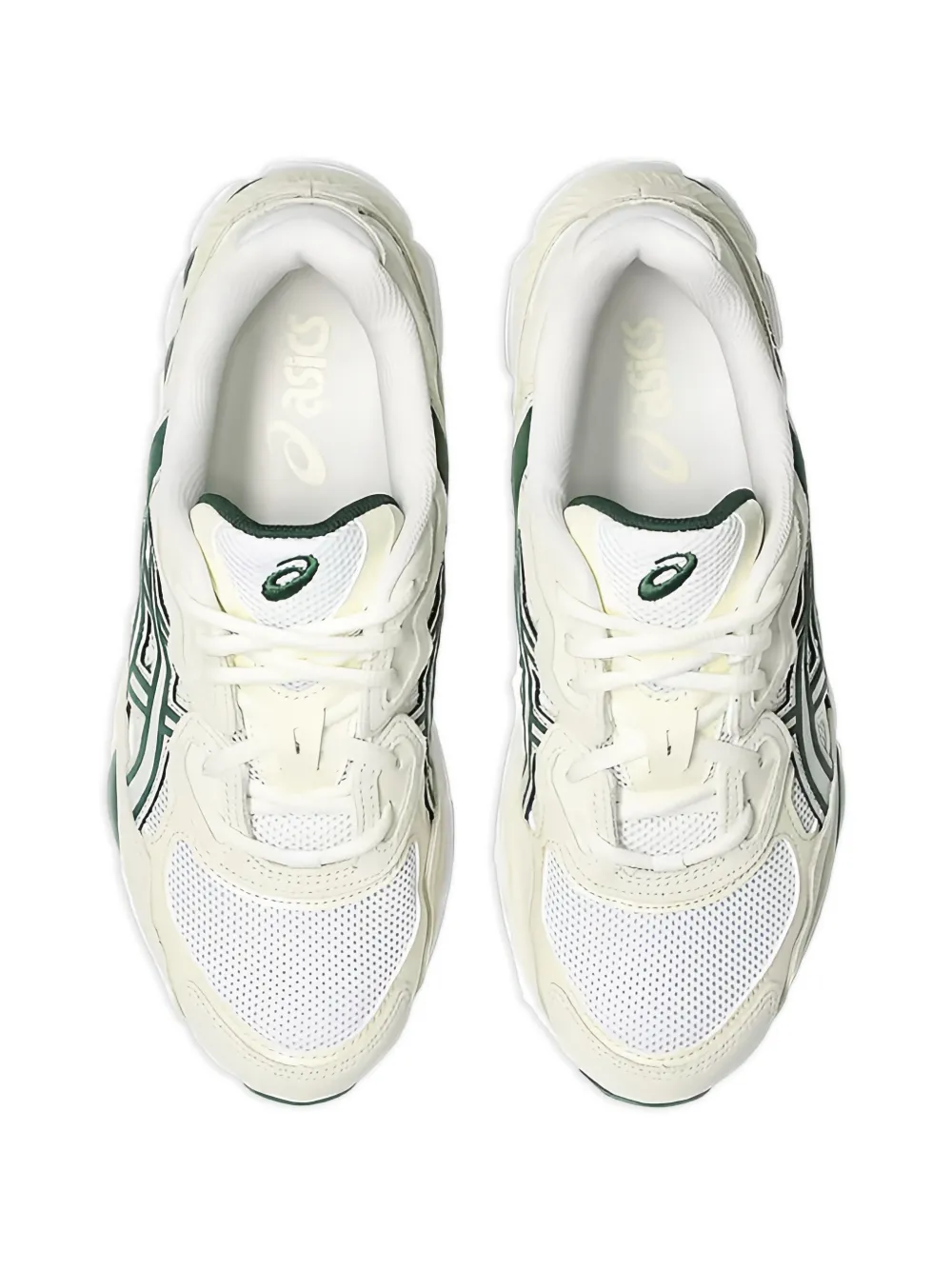 ASICS NYC sneakers met logodetail Beige