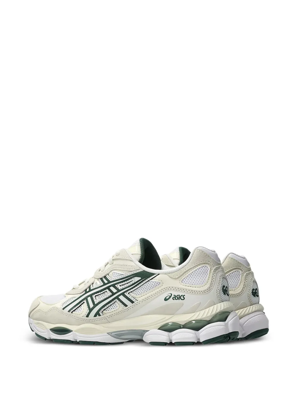 ASICS NYC sneakers met logodetail Beige