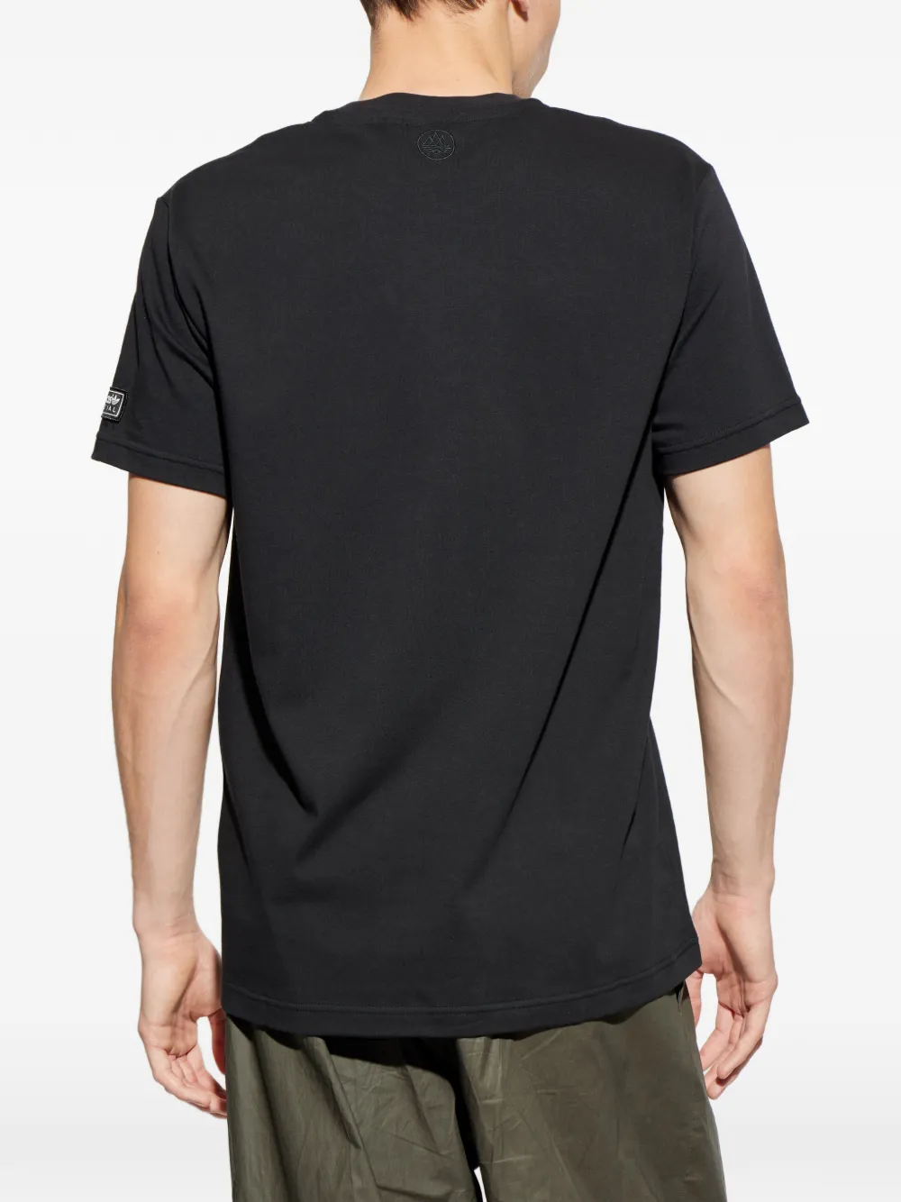 adidas SPZL logo-printed T-shirt Zwart