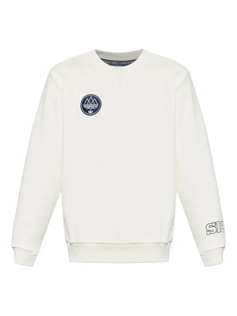 adidas SPZL logo-patch crew-neck sweatshirt
