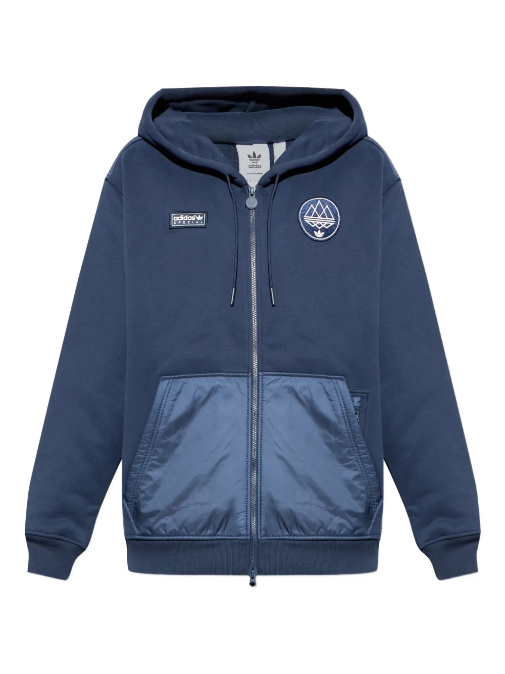 adidas Wilpshire SPZL zip-fastening hoodie - Blu