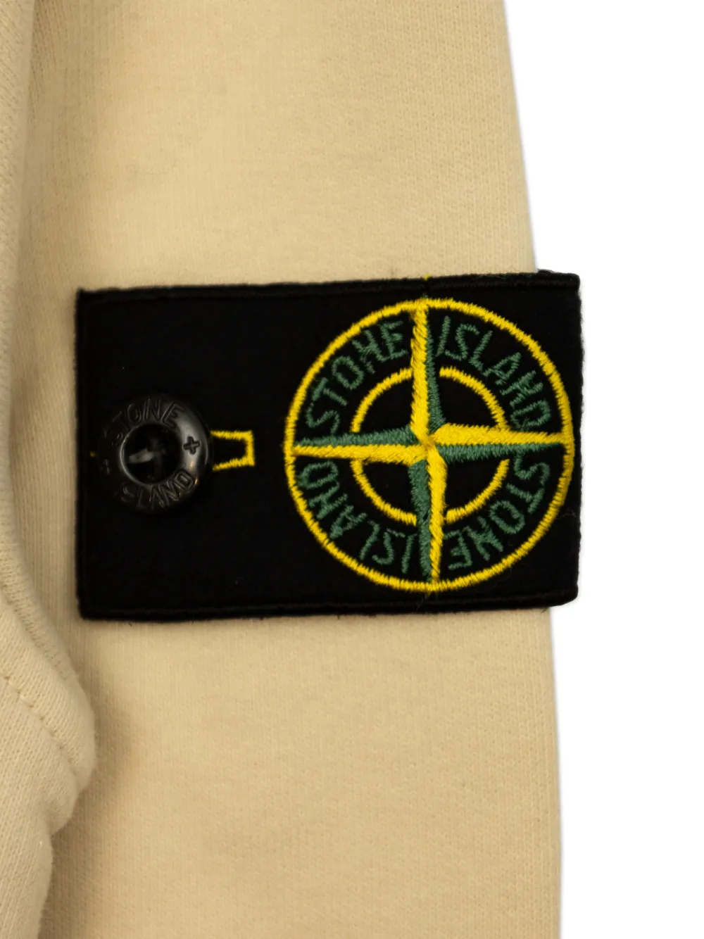 Stone Island Junior chest-pocket sweatshirt Beige