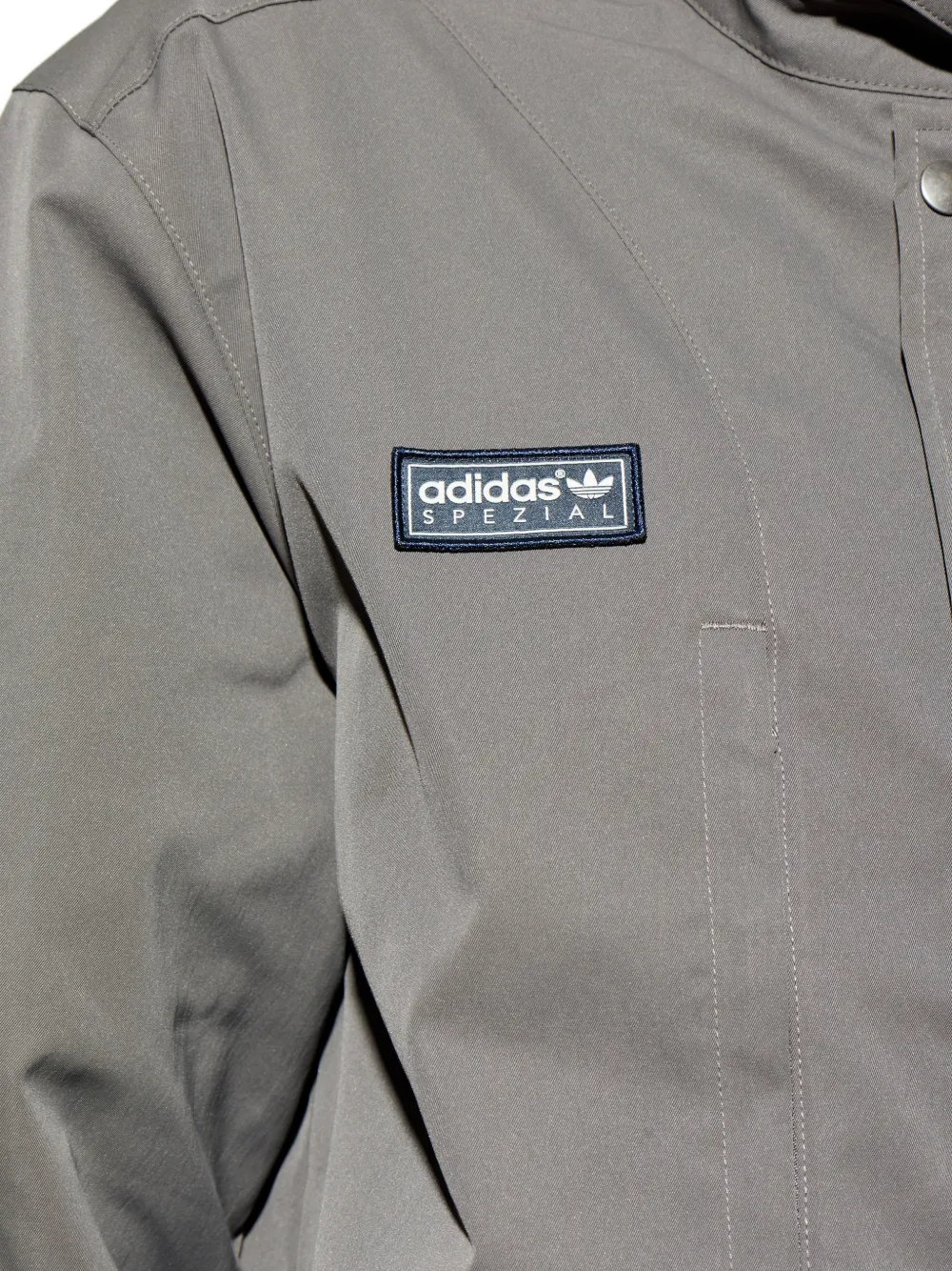 adidas Merkland SPZL logo-patch jacket Grijs