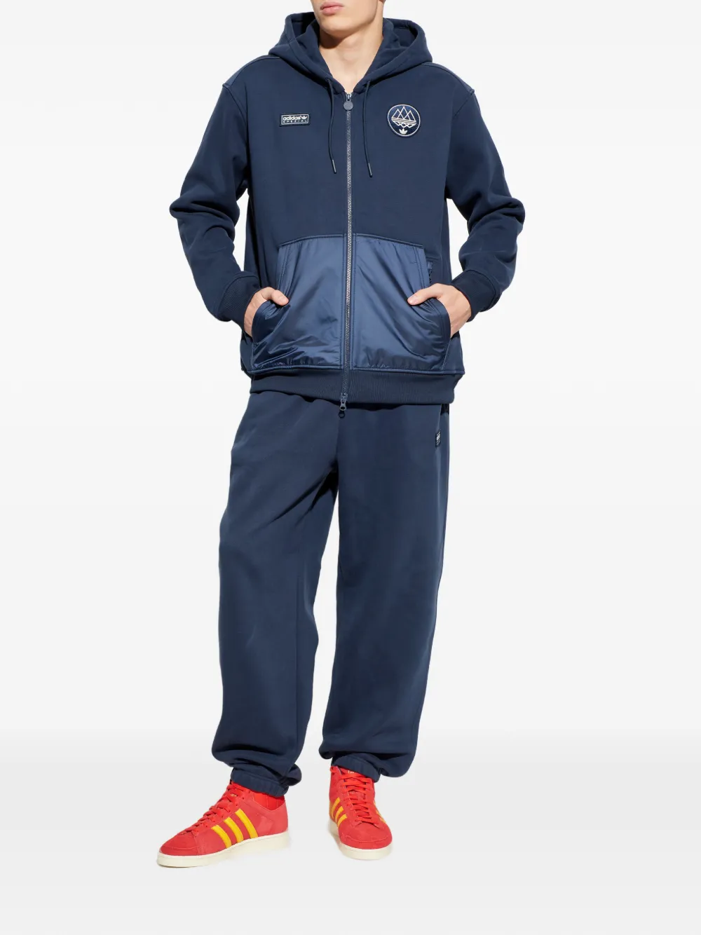 Adidas Wilpshire SPZL drawstring-fastening track pants - Blauw