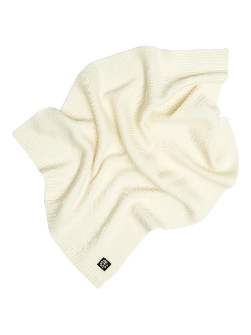 Stone Island Buttoned Logo-detailed Cardigan (set Of Three) In White