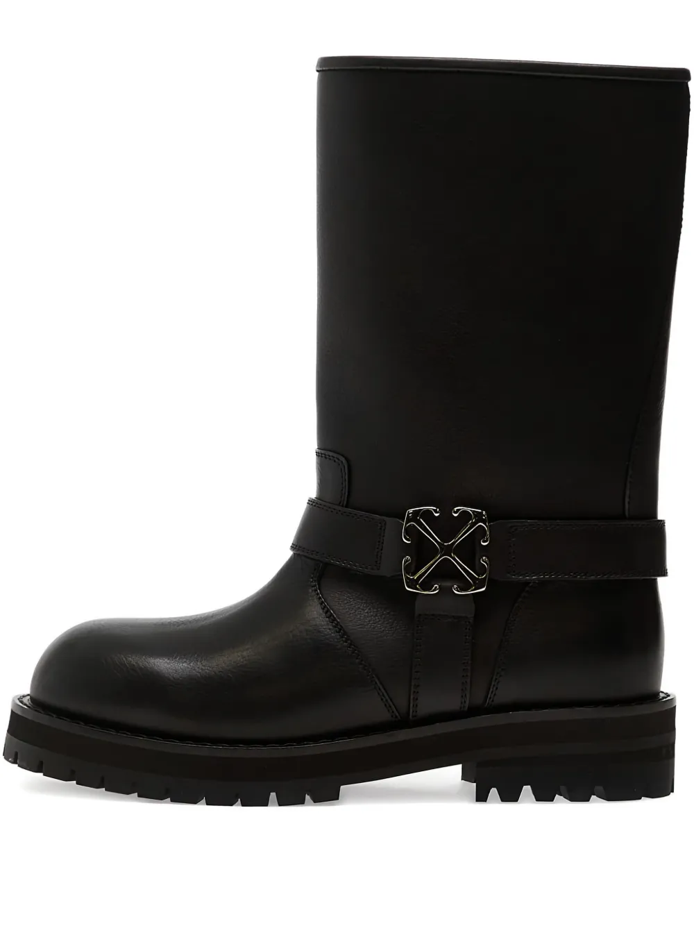 Off-White buckle off track boot | Black | Image 1
