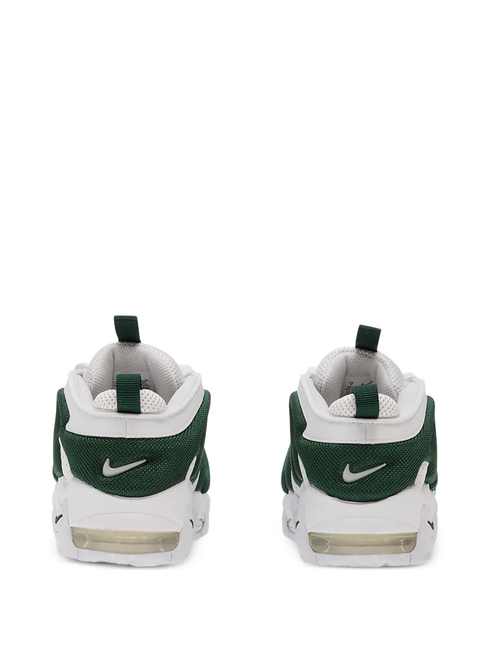 NIKE AIR MORE UPTEMPO LOWホワイト グリーン Nike Air More Uptempo Low Sneakers | White | FARFETCH