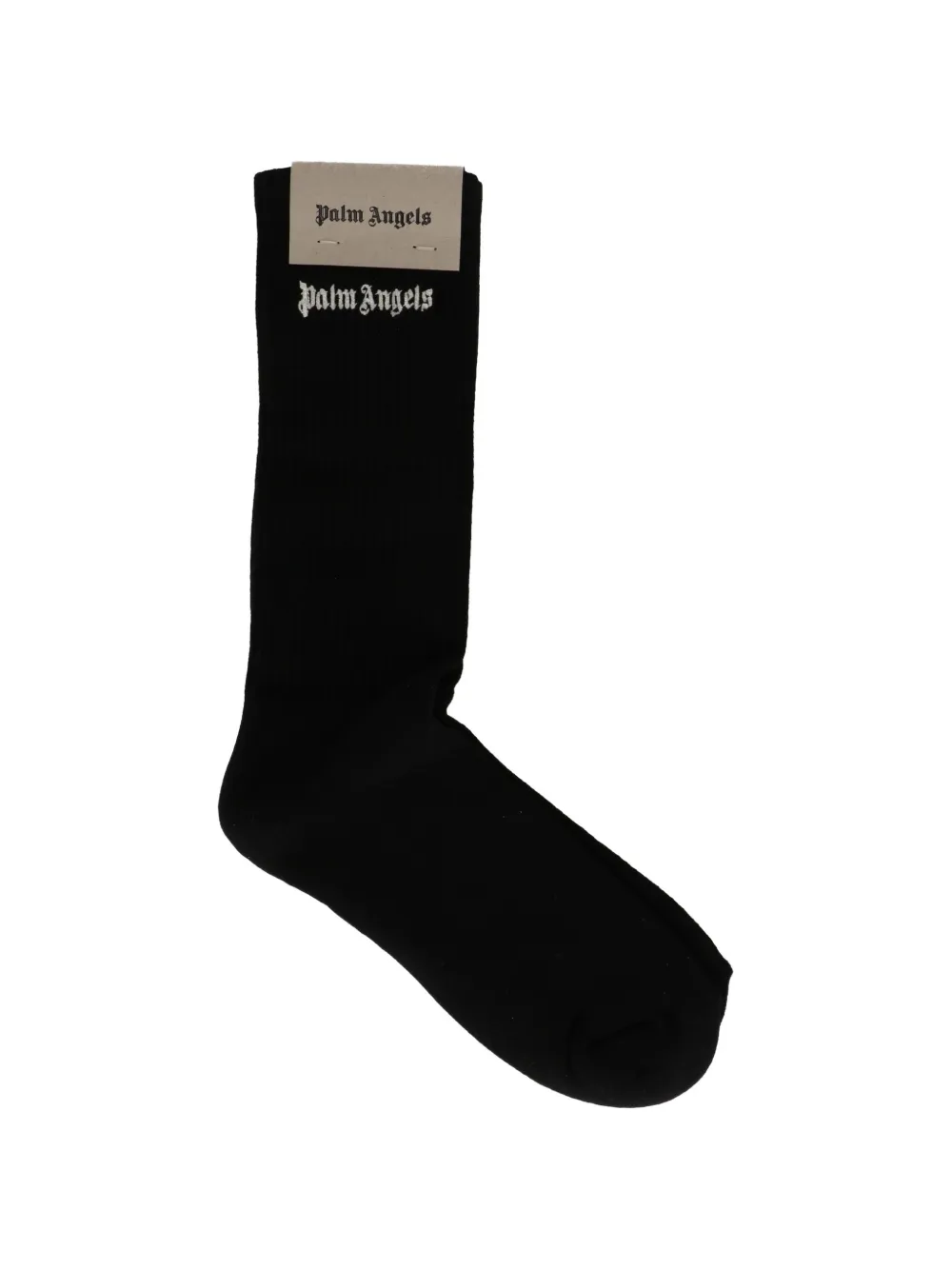  Palm Angels Logo Socks - Black 