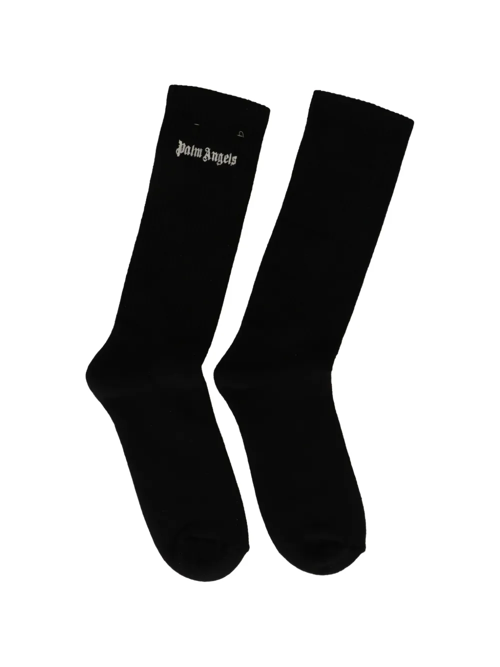 Palm Angels logo socks - Nero