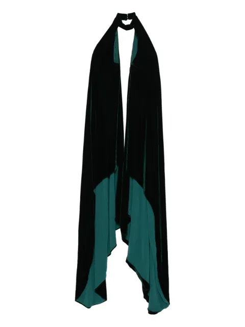 Costarellos abrigo con cuello halter