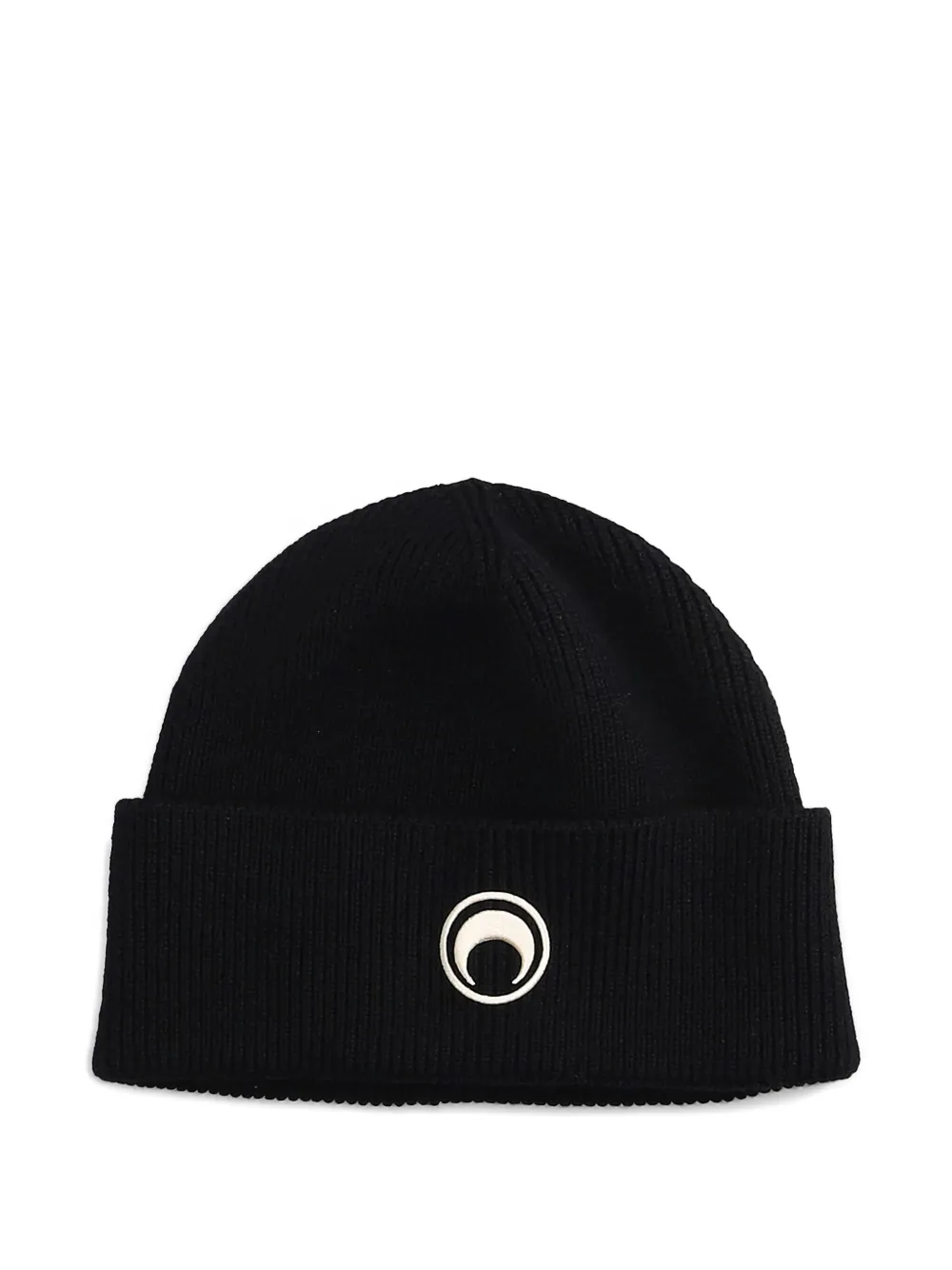 Marine Serre Crescent Moon beanie hat | negro | Image 1