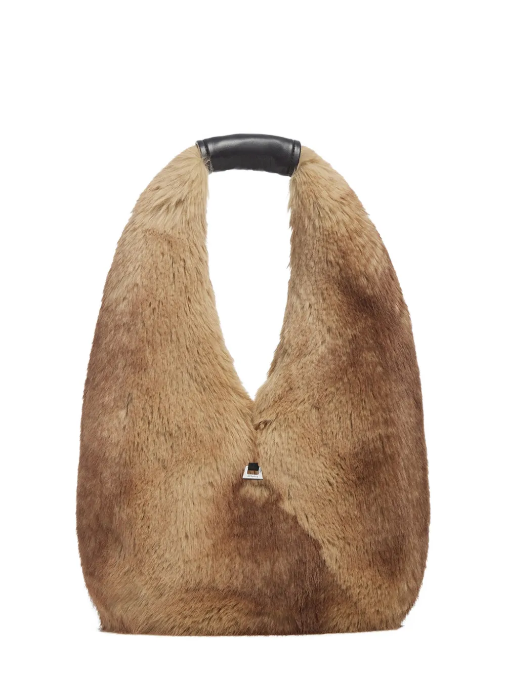 Apparis Colette faux-fur shoulder bag - Bruin
