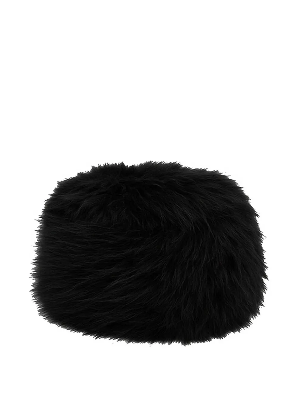Apparis Margot faux-fur pillbox hat - Nero