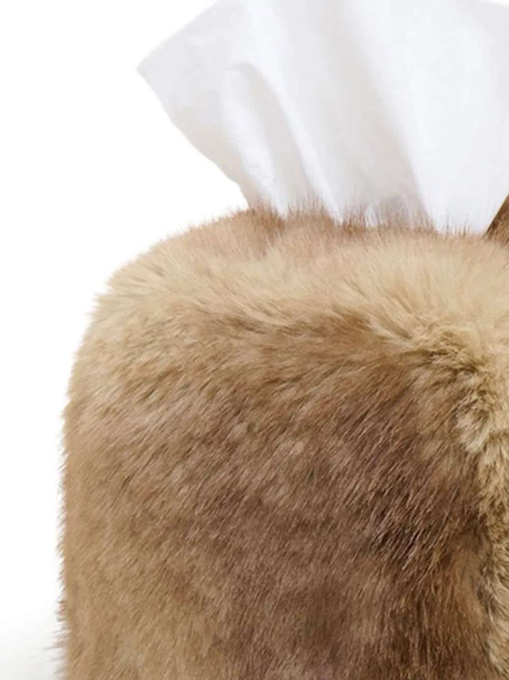 Apparis Davey Tissue Box Cover (12.7cm X 12.7cm) In Brown