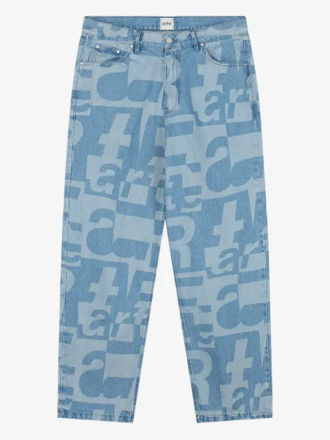 Arte Antwerp jeans med knäppning