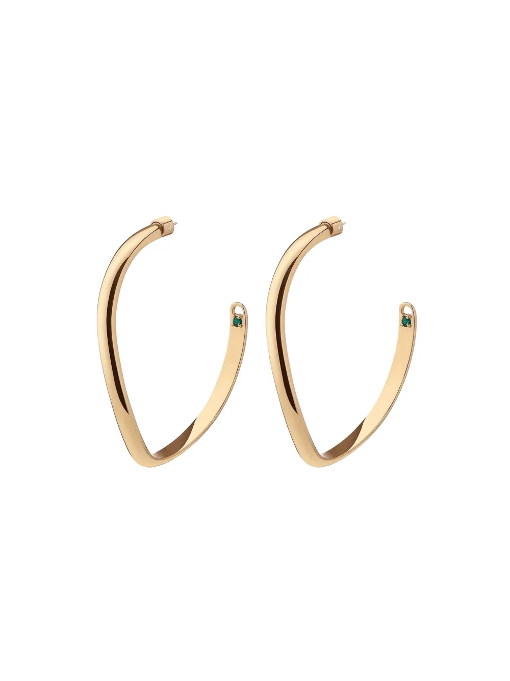 DEMARSON New York Calypso hoop earrings - Goud