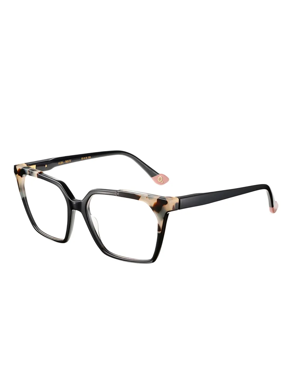 Etnia Barcelona Bril met geometrisch montuur Zwart