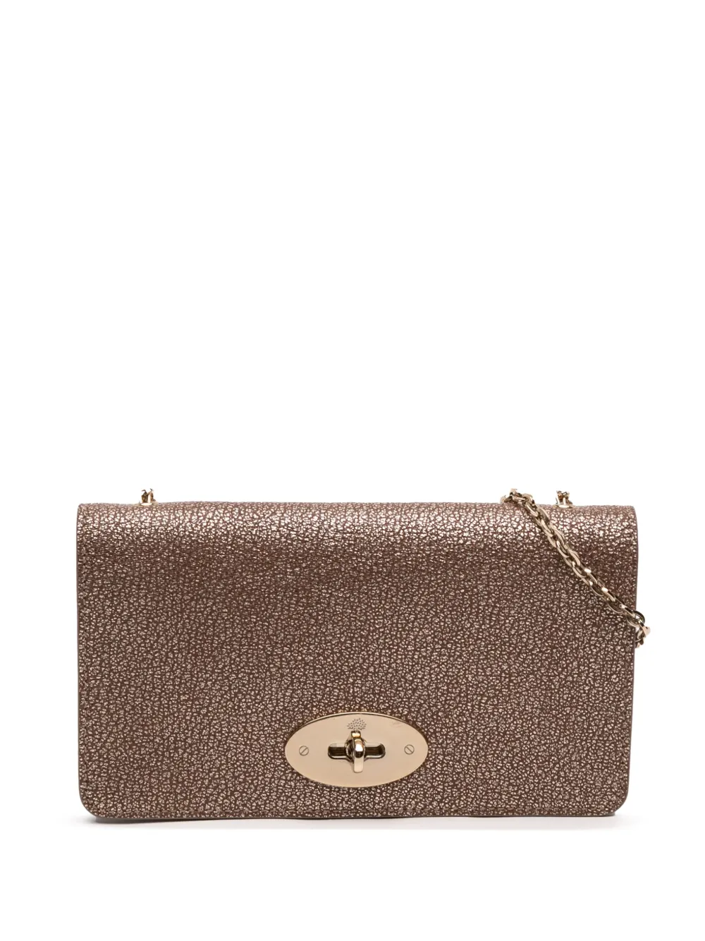 Mulberry Pre-Owned 2000-2015 Metallic Grained Calfskin Bayswater