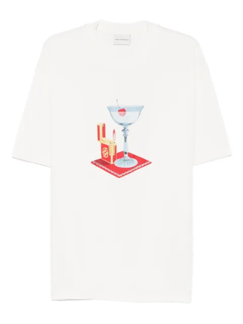 Drôle De Monsieur cocktail graphic print T-shirt