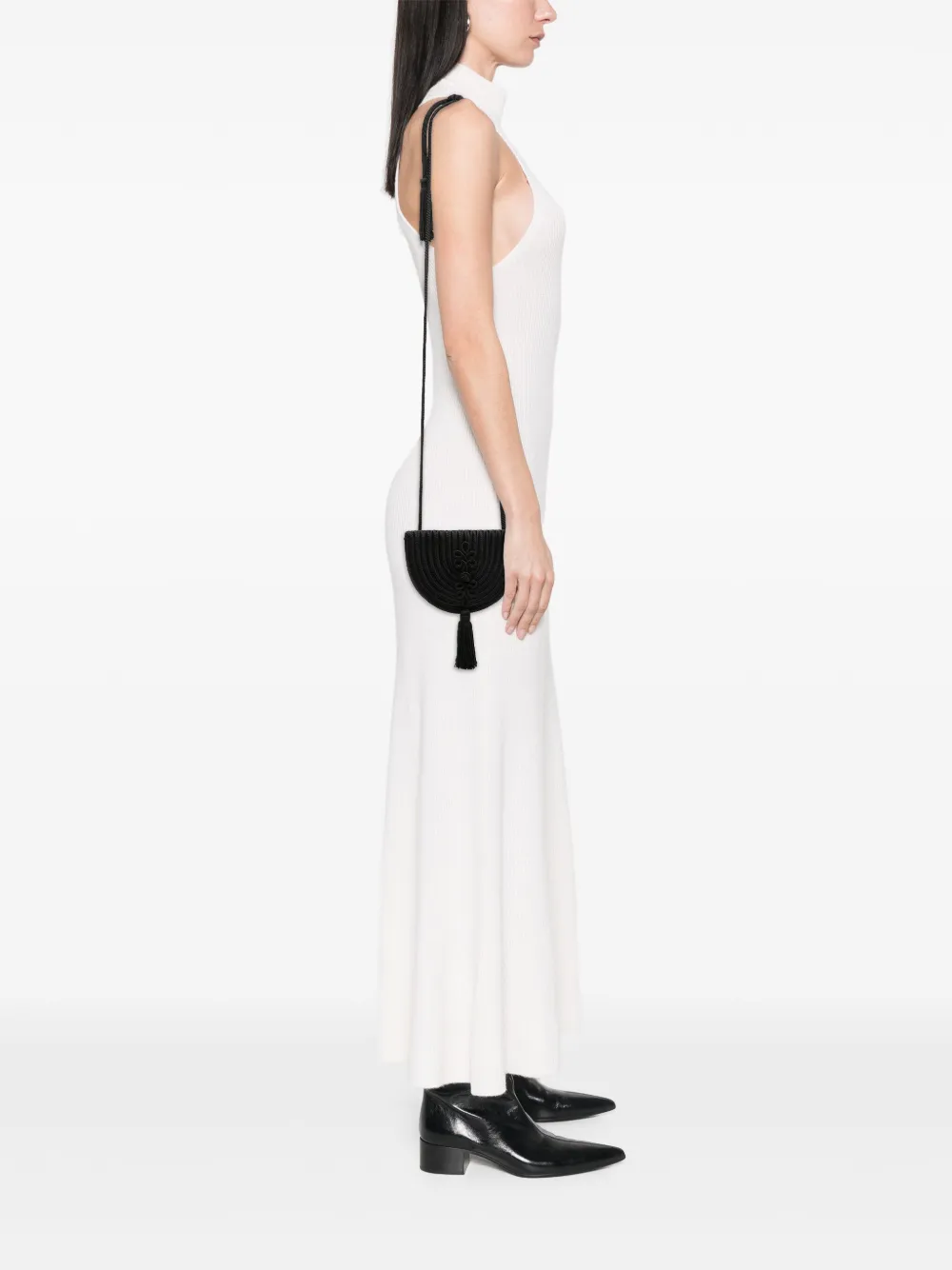 Saint Laurent Pre-Owned 20th Century Silk Cord Passementerie Tassel crossbody bag | Pre-Owned | Image 2