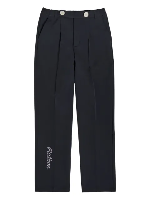Malbon Golf Oliver embroidered trousers
