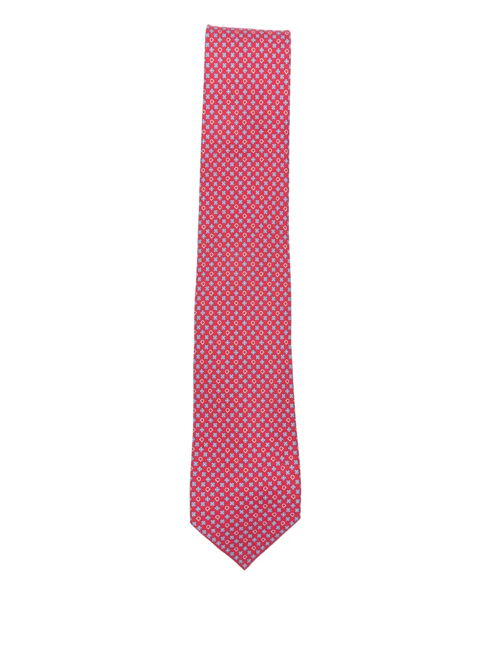 Ferragamo patterned tie | Red | Image 1