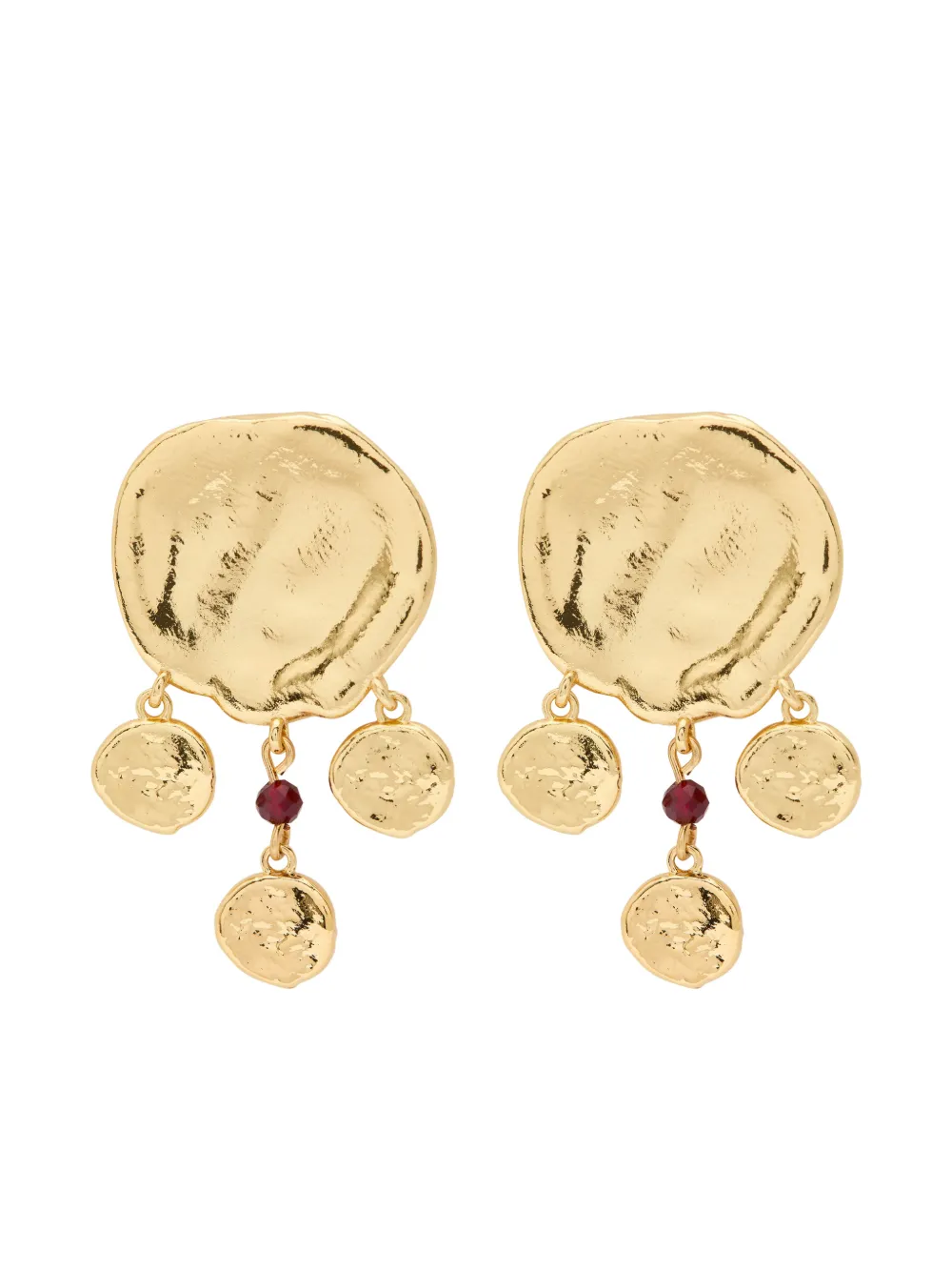 Anni Lu Orecchini martellati - Oro