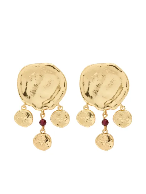 Anni Lu ørehængere med hamret skive