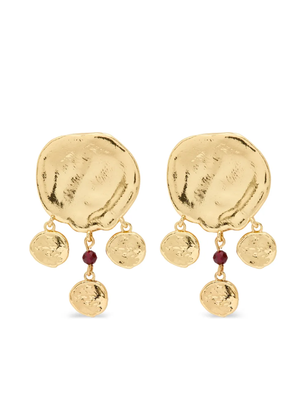 Anni Lu Orecchini martellati - Oro