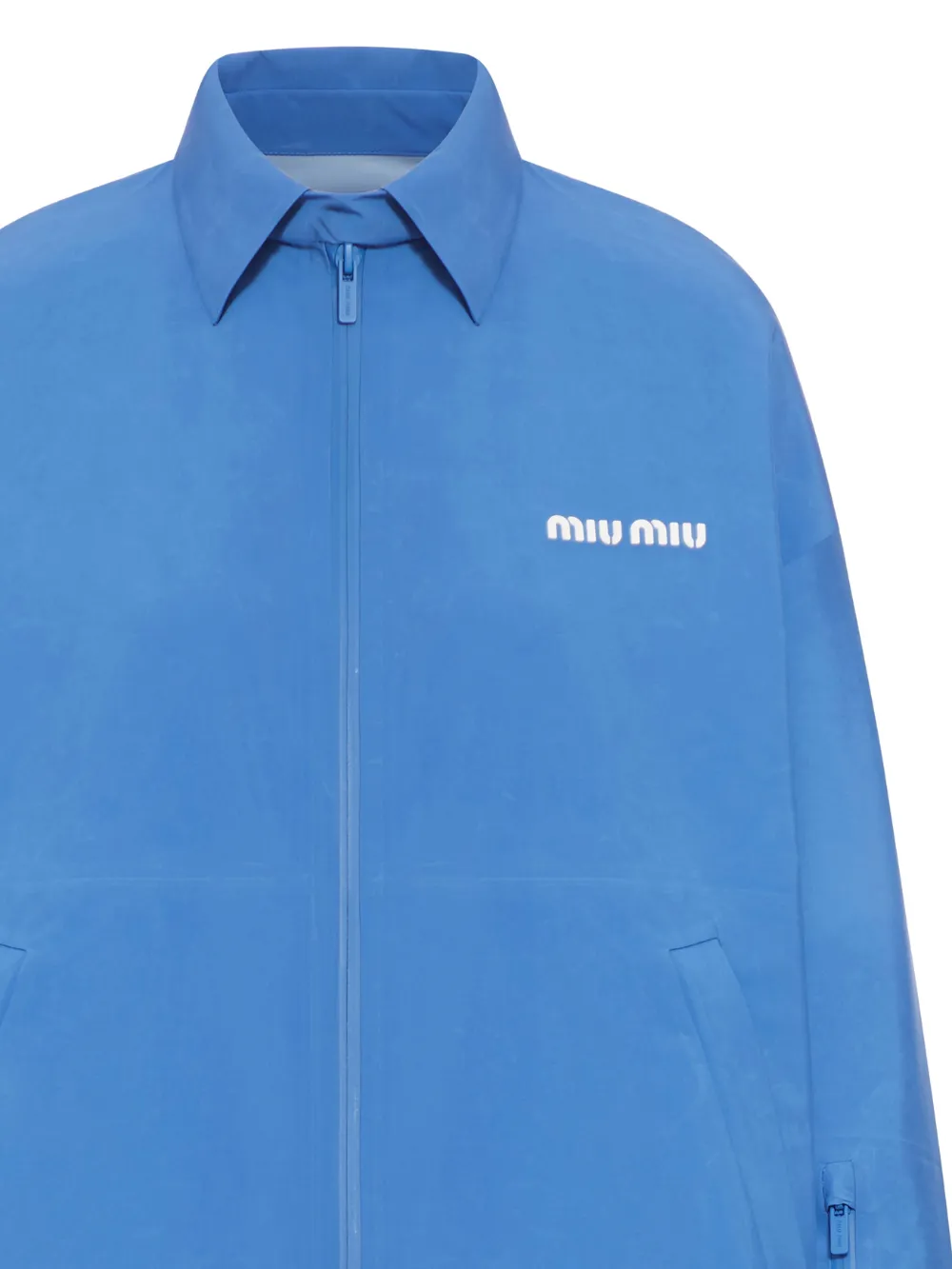 Miu Miu zip-up windbreaker | Varsity Jackets | Image 2