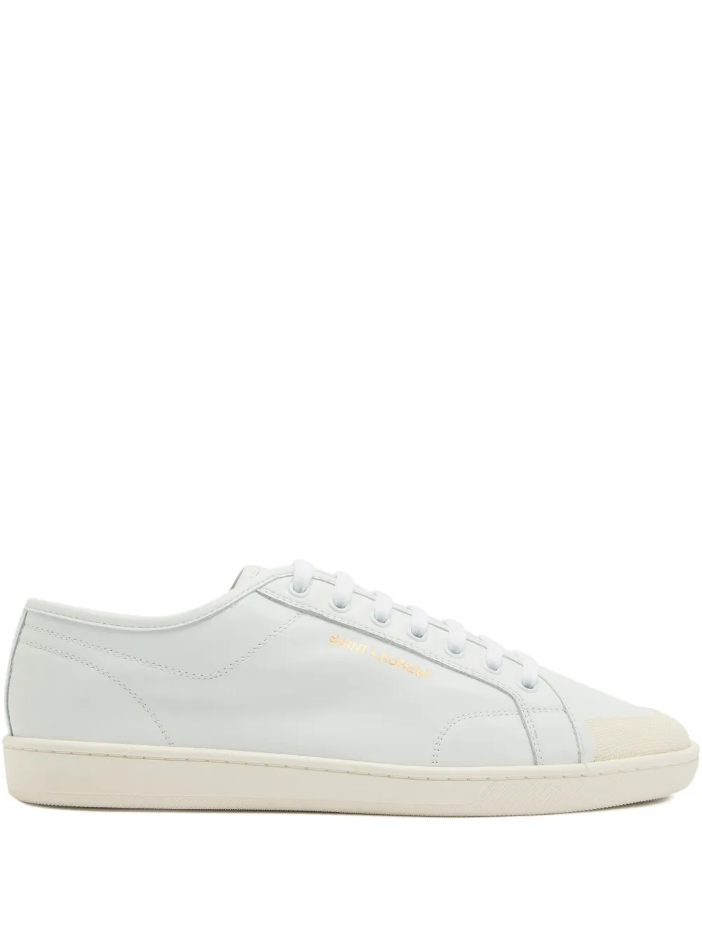 Saint Laurent Sneakers met logodetail Wit