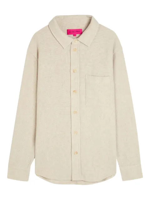 The Elder Statesman buttoned pocket overshirt