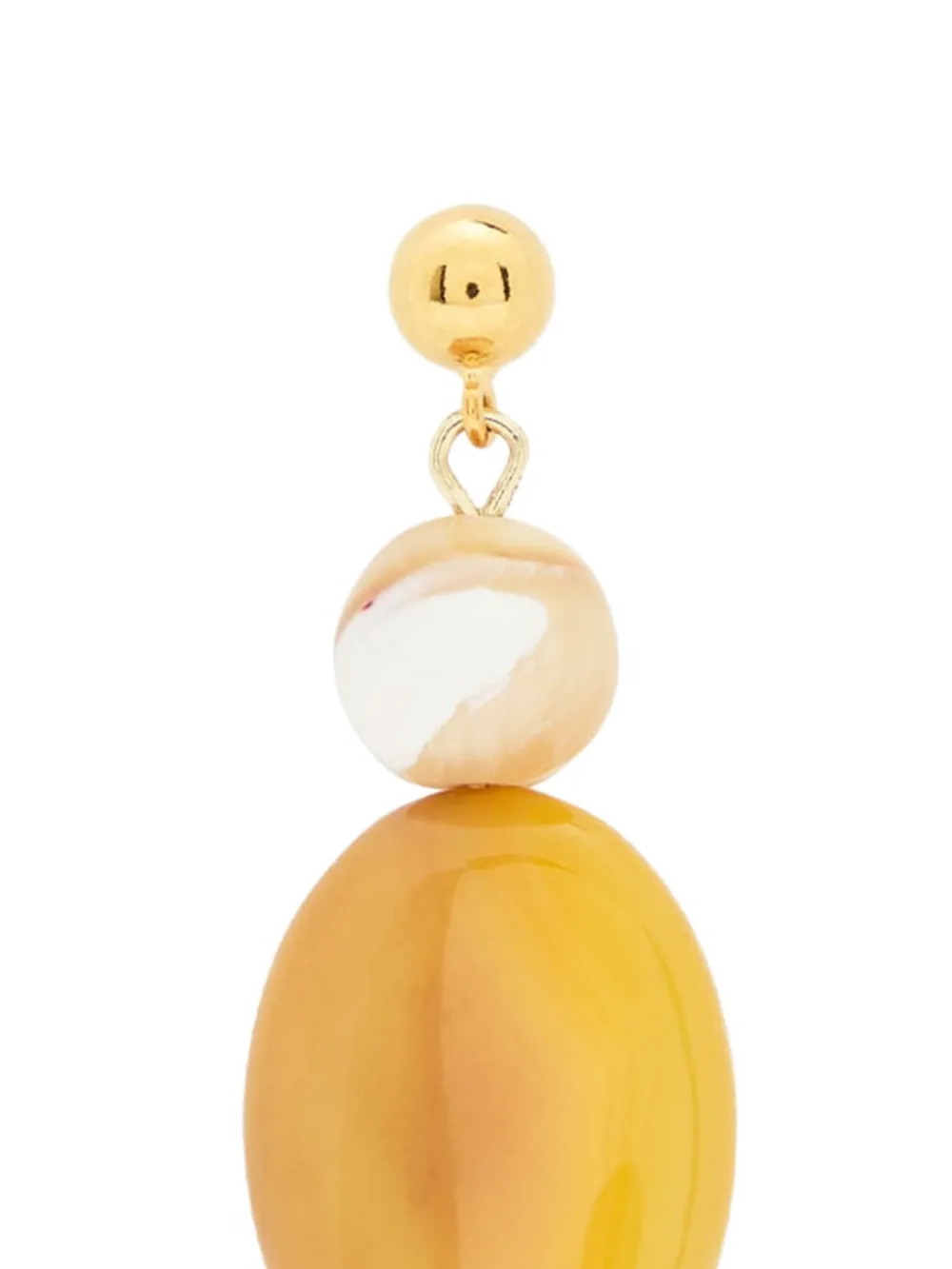 Anni Lu Oorringen met parel - Goud