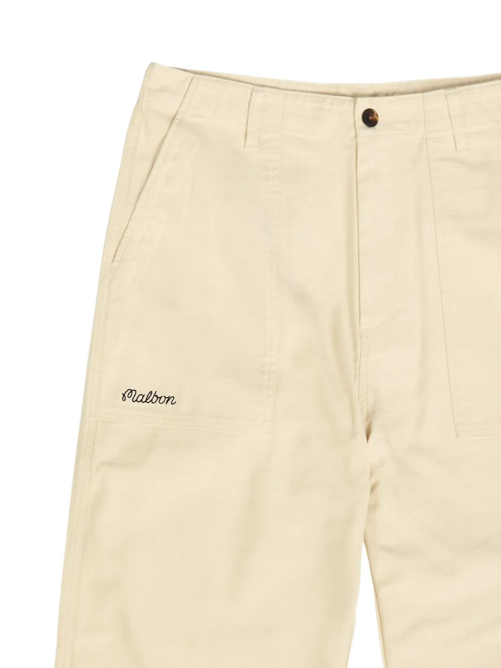 Malbon Golf Braxton straight broek - Beige