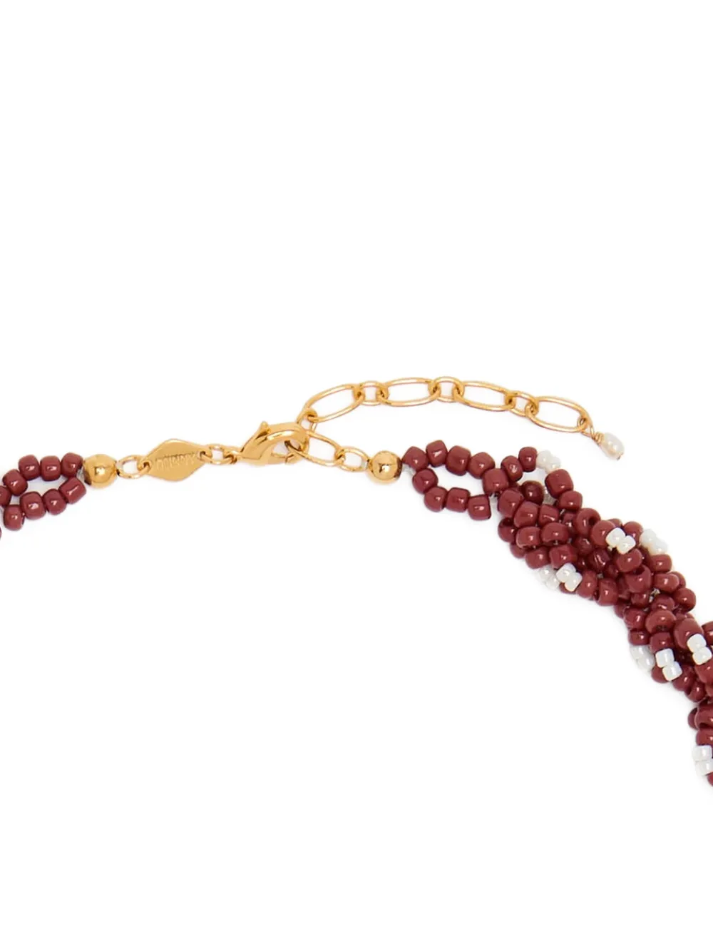Anni Lu Rodeo halsketting met kralen - Rood