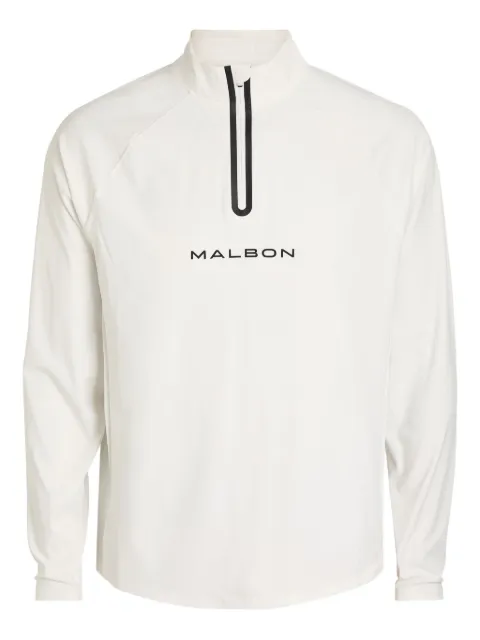 Malbon Golf sudadera con medio cierre