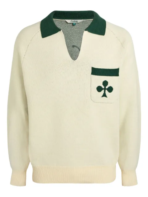 Malbon Golf pull à col v