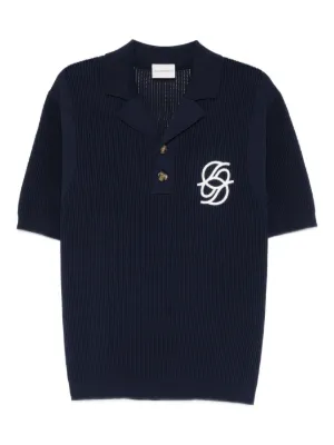 【未使用品】JACQUEMUS LA MAILLE TERAMO ポロシャツ S Jacquemus - La Maille Teramo polo sweater Jacquemus