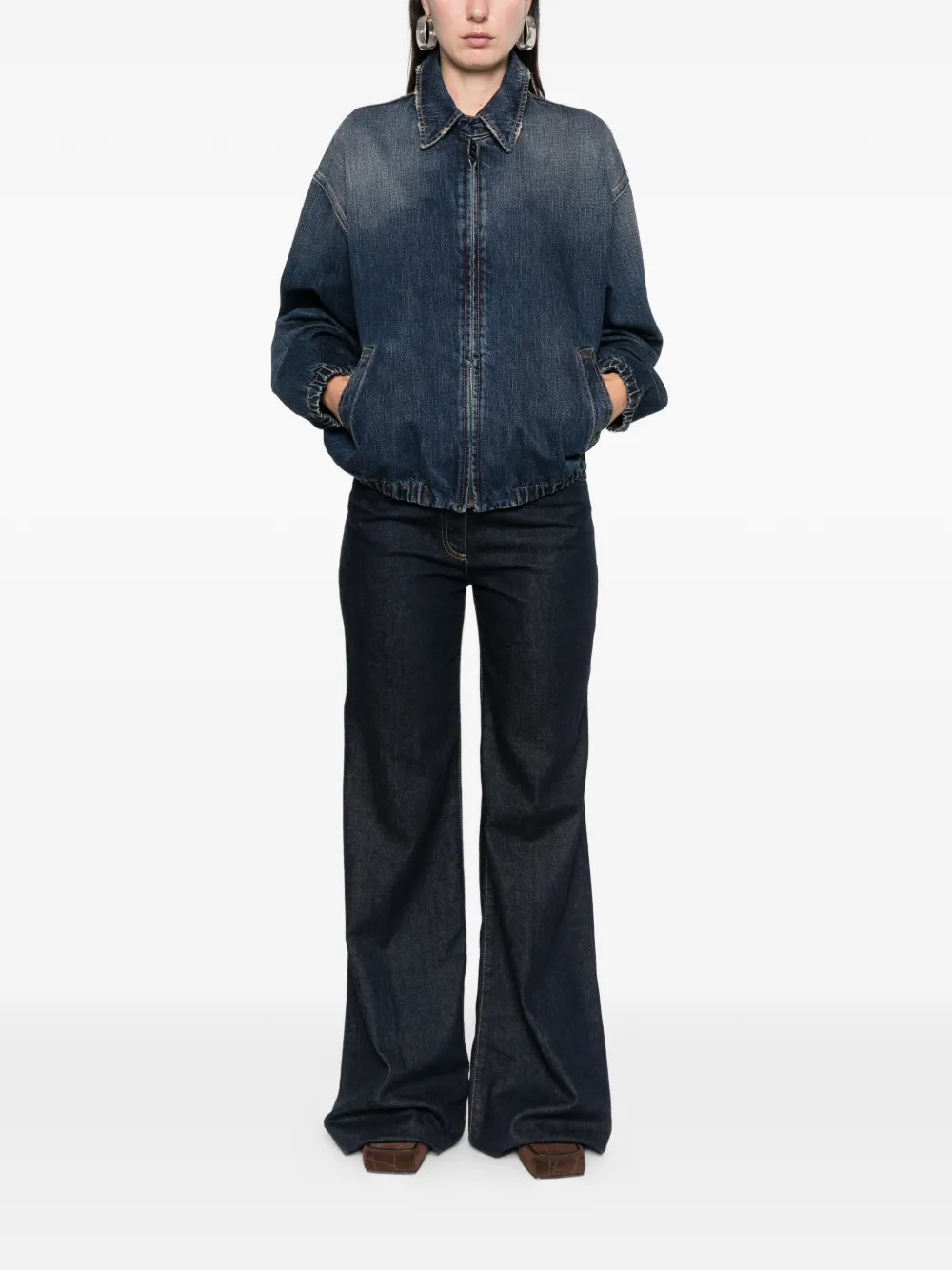 Prada zip-up denim jacket | Denim Jackets | Image 2