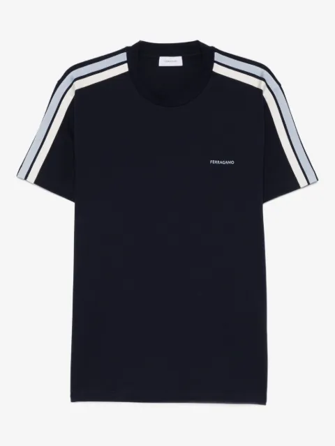 Ferragamo stripe-detail T-shirt
