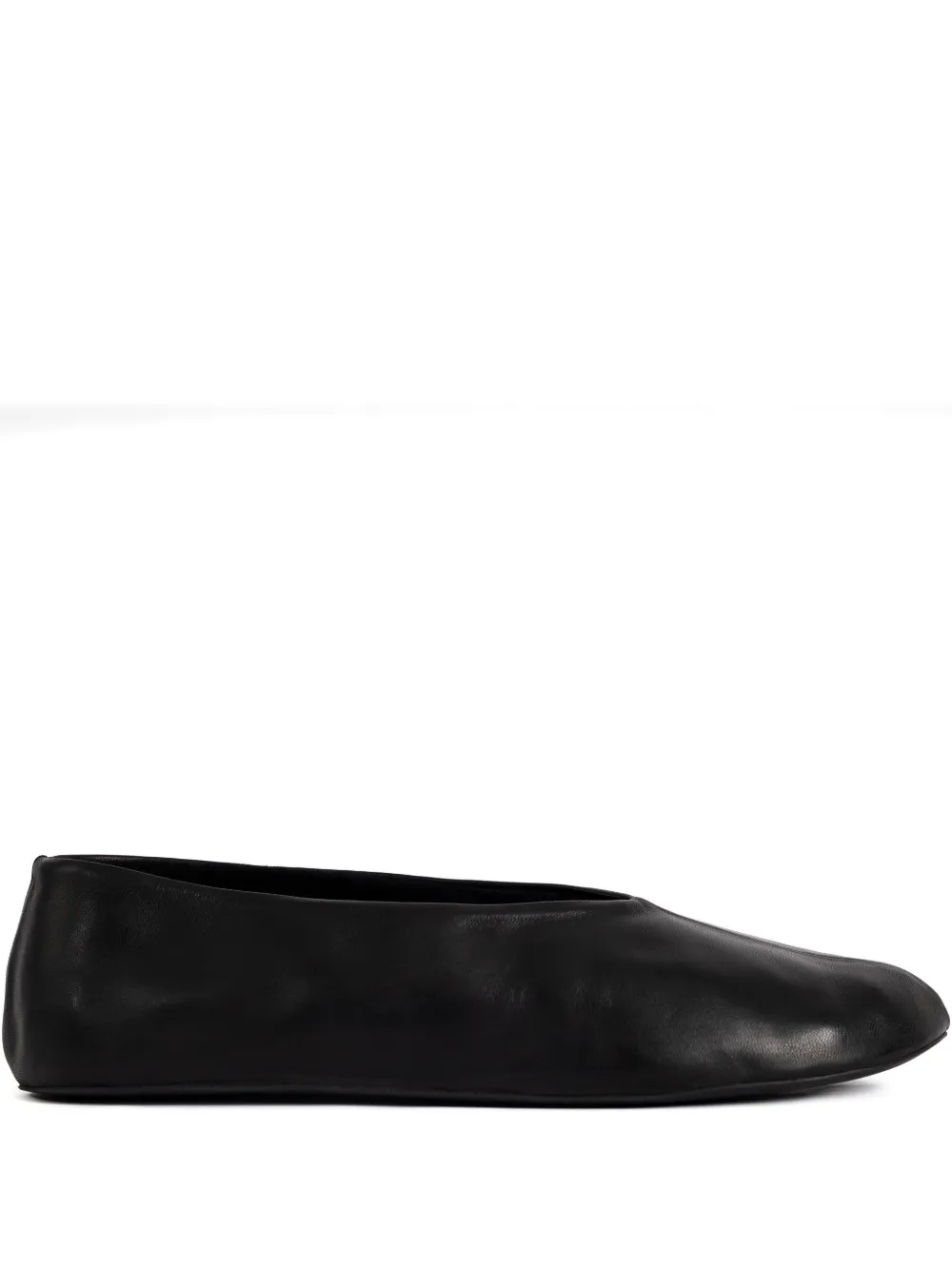 The Row Slip-on Ballet Flats In Black
