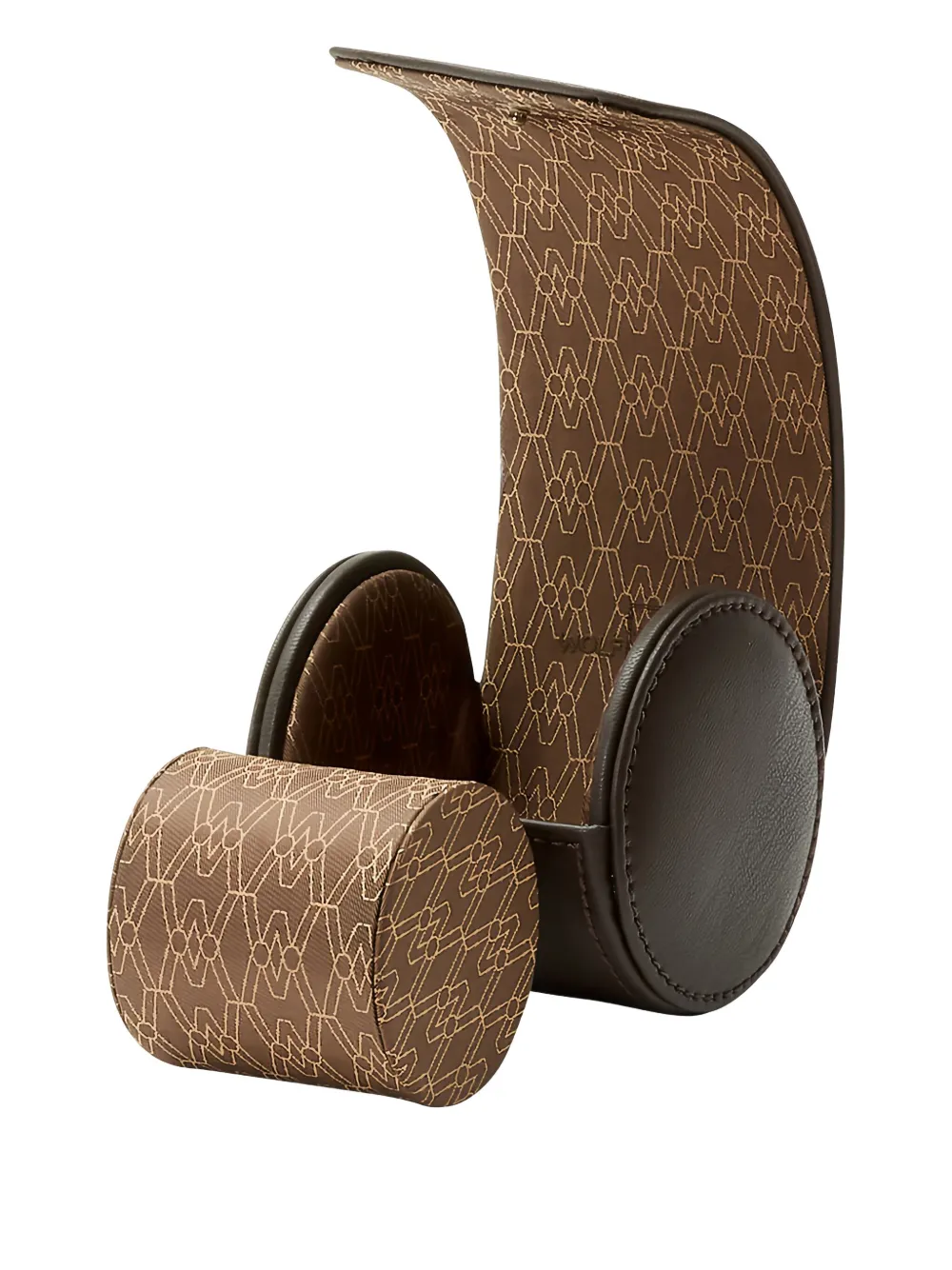 WOLF Earth Single Watch Roll patterned watch case | marrón | Image 1