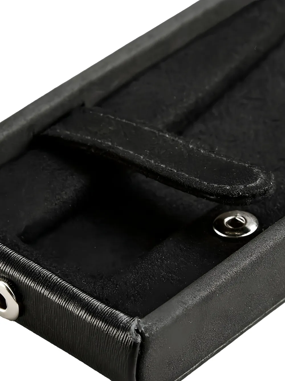 Wolf Philipp Flip Watch Stand Watch Case In Black