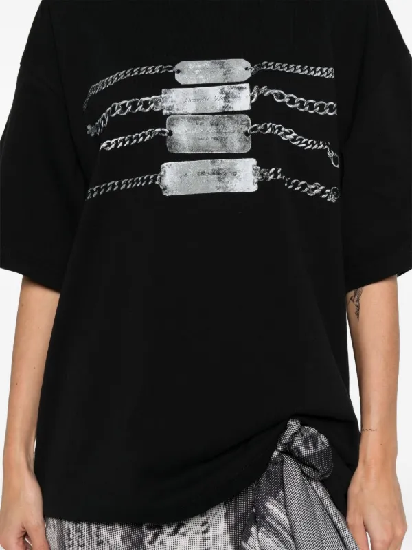 Alexander Wang クルーネック Tシャツ | ブラック | FARFETCH JP