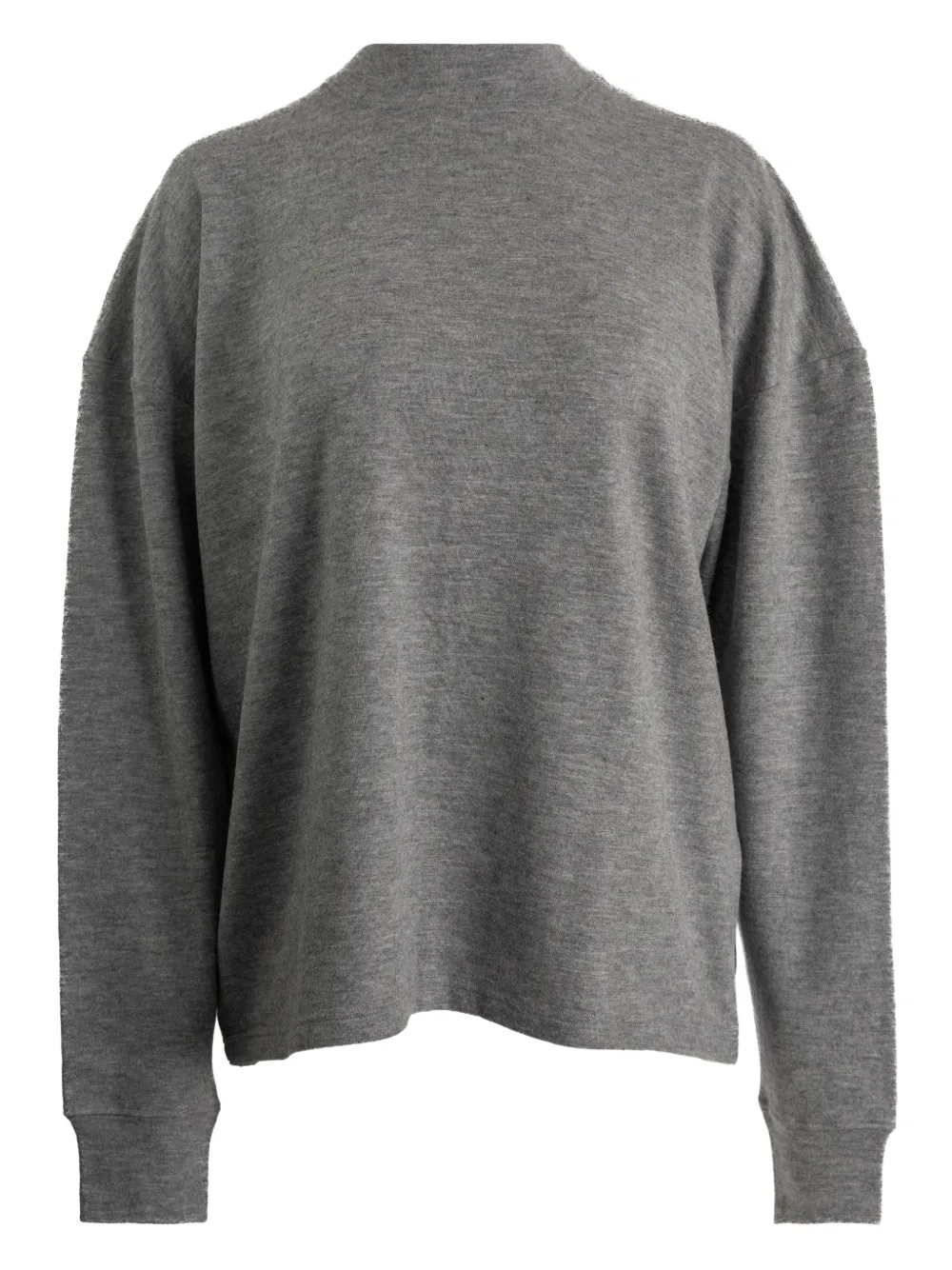The Row mock-neck sweater - Grigio