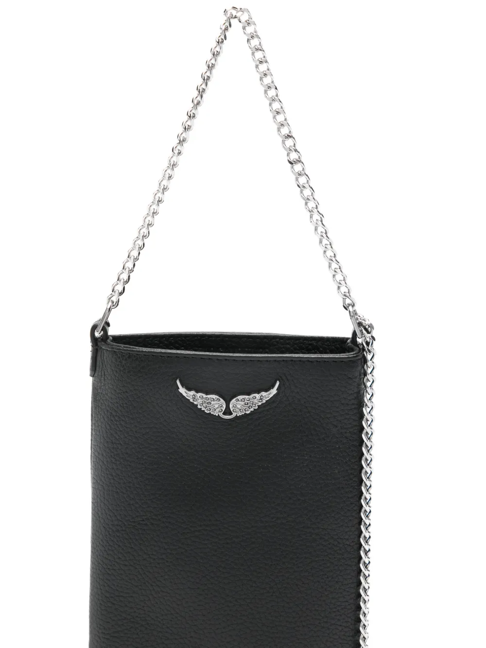 Zadig & Voltaire Rock Phone Mini Bag In Black