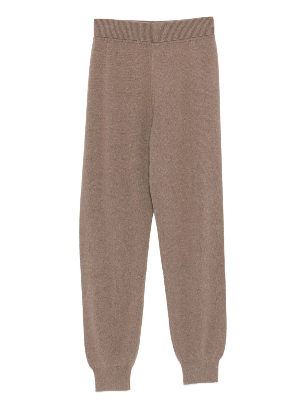 JOSEPH ribbed-knit trousers | Brown | Image 1