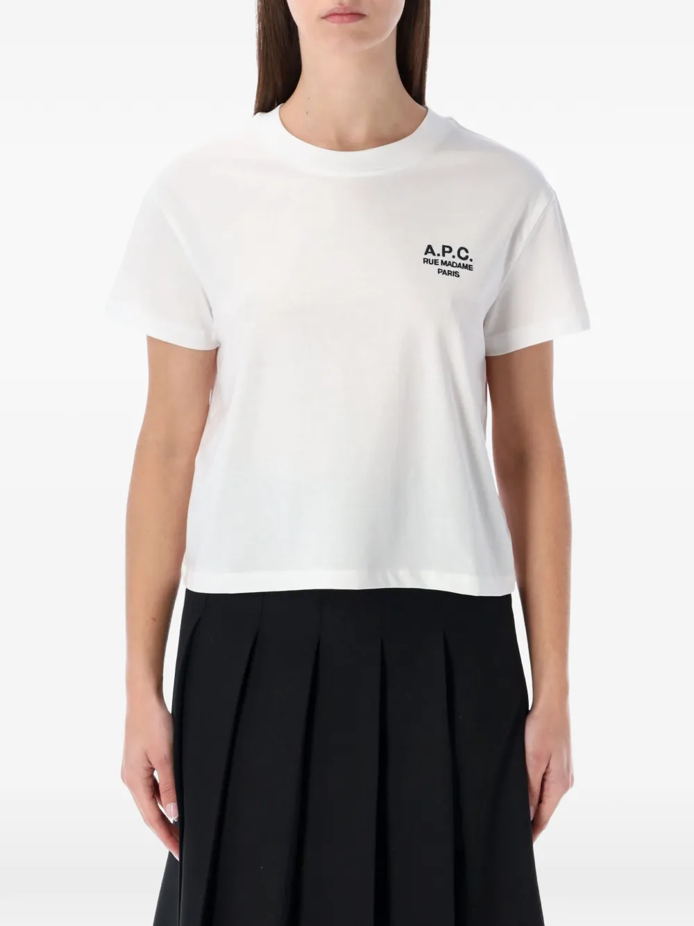 A.P.C. Rue Madame organic cotton T-shirt | White | Image 1