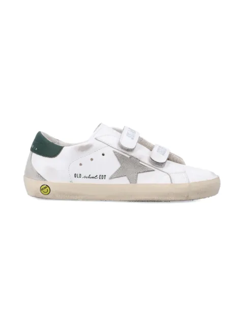 Golden Goose Kids Star touch-strap leather sneakers