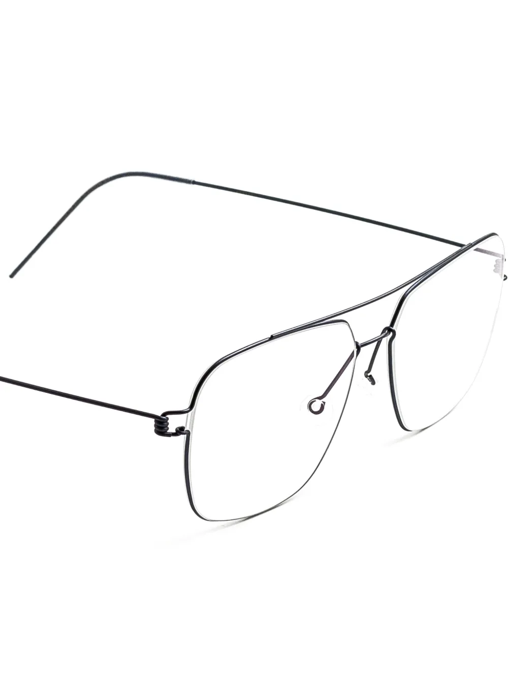 Lindberg Martin Browline Glasses In Brown